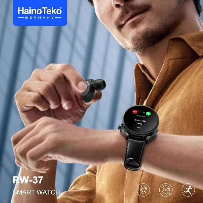 GTS 5 Smart Watch and Earbuds - UrbanBaazar