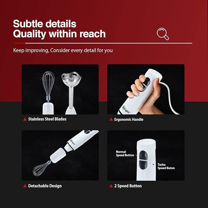 2 in 1 Hand Mixer - UrbanBaazar