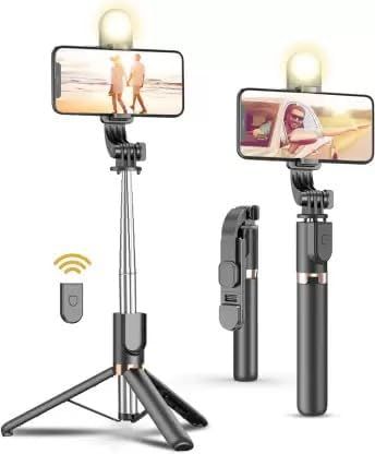 3 in 1 Multi-functional Consumable Selfie Stick - UrbanBaazar