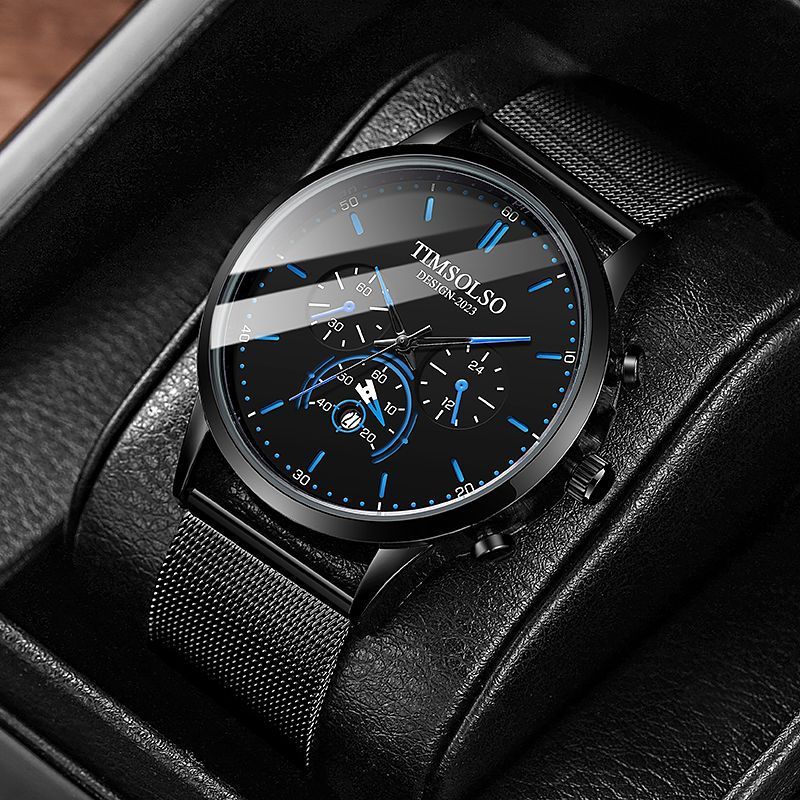 All-matching Simple And High-end Elegant Cool Ultra-thin Calendar Quartz Watch - UrbanBaazar