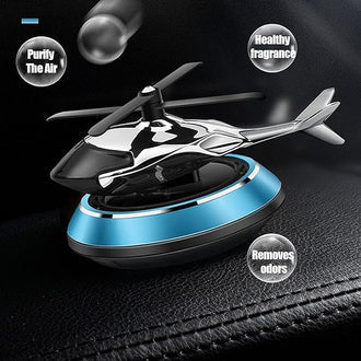 Solar Helicopter Car Air Freshener - UrbanBaazar