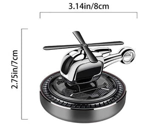 Solar Helicopter Car Air Freshener - UrbanBaazar